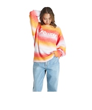 ロキシー(ROXY)WISH UPON クルーネックロゴニットセーター 26FW RSR264046 ORG
