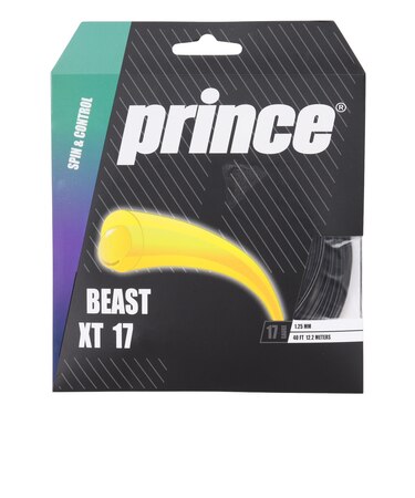 プリンス（PRINCE）硬式テニスストリング 7JJ053 BEAST XT17 BLK