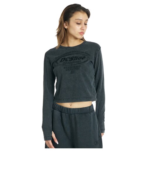 ディーシーシューズ（DC SHOES）HIDDEN ロングスリーブTシャツ 26FW LLT264318 BKS