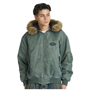 ディーシーシューズ(DC SHOES)FUR HOOD FLIGHT ジャケット 26FW DJK264024 KHA