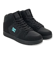 ディーシーシューズ(DC SHOES)スニーカー マンテカ 4 HI SN 26FW ブラック ブルー DM264307 BBS ボーダーシューズ スポーツ…