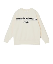 ニューバランス（new balance）ジュニア ダブルフェイスストレッチクルー 裏起毛 YT62S0TCAGA