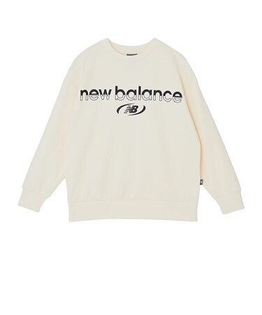 ニューバランス（new balance）ジュニア ダブルフェイスストレッチクルー 裏起毛 YT62S0TCAGA