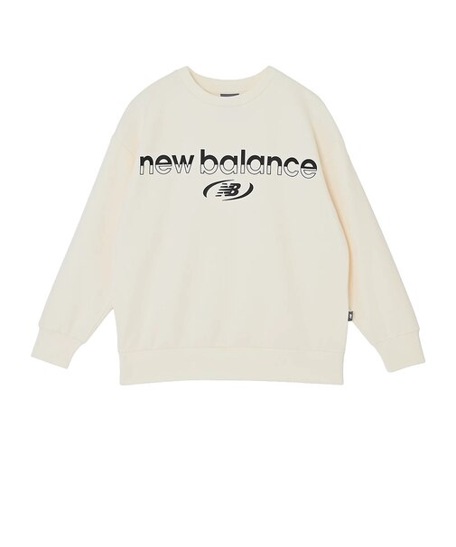 ニューバランス（new balance）ジュニア ダブルフェイスストレッチクルー 裏起毛 YT62S0TCAGA