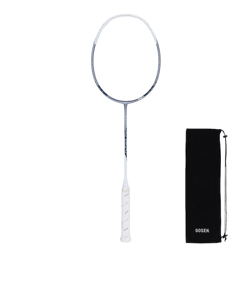 GOSEN バドミントンラケット ホワイト ゴーセン（GOSEN）バドミントンラケット ZeeQ 07 WHITE BRZQ07WH6