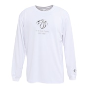 コンバース(CONVERSE)バスケットボールウェア プリントロングスリーブTシャツ CB262364L-1100