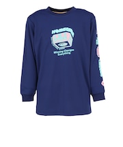 コンバース(CONVERSE)バスケットボールウェア ジュニア プリントロングスリーブTシャツ CB462356L-2800