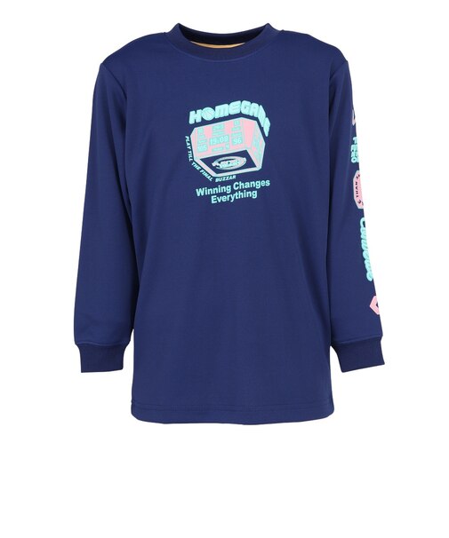 コンバース（CONVERSE）バスケットボールウェア ジュニア プリントロングスリーブTシャツ CB462356L-2800