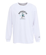 コンバース（CONVERSE）バスケットボールウェア プリントロングスリーブTシャツ CB262358L-1100