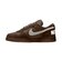 ナイキ（NIKE）スニーカー タウンシューズ ビッグ ロー ラックス ブラウン IO4224-200 スポーツ カジュアル シューズ