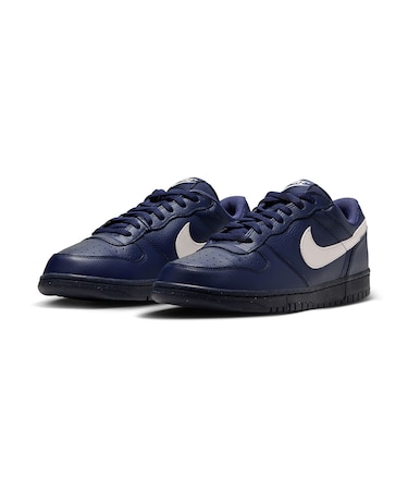 ナイキ(NIKE)スニーカー タウンシューズ ビッグ ロー ネイビー 355152-406 スポーツ カジュアル シューズ
