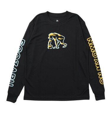 エゴザル（EGOZARU）バスケットボールウェア レトロスーベニア スリーブプリント ロングスリーブTシャツ EZFW26ULS018C001