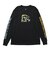 エゴザル（EGOZARU）バスケットボールウェア レトロスーベニア スリーブプリント ロングスリーブTシャツ EZFW26ULS018C001
