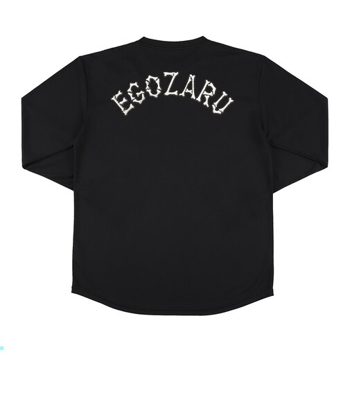 エゴザル（EGOZARU）ボーンロゴ バックプリント ロングスリーブTシャツ EZFW26ULS019C001