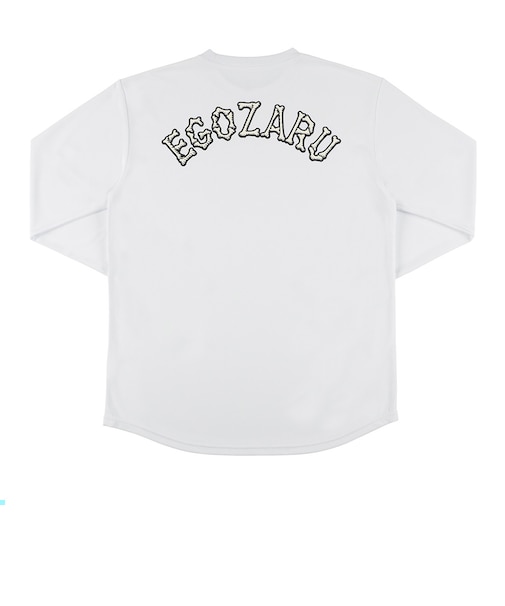 エゴザル（EGOZARU）バスケットボールウェア ボーンロゴ バックプリント 長袖Tシャツ EZFW26ULS019C002