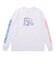 エゴザル（EGOZARU）レトロスーベニア スリーブプリント ロングスリーブTシャツ EZFW26ULS018C002