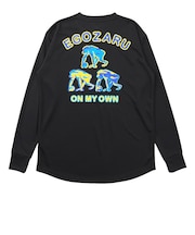エゴザル(EGOZARU)バスケットボールウェア レトロスーベニア バックプリント ロングスリーブTシャツ EZFW26ULS017C001