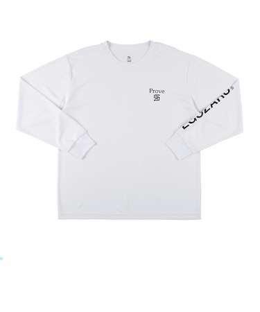エゴザル（EGOZARU）バスケットボールウェア Prove RS ワンポイント ロゴ 長袖Tシャツ ERAL99ULS012RSC002