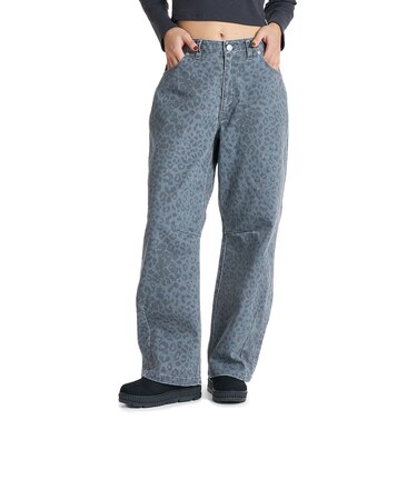 ロキシー（ROXY）TIDAL TWILL PANTS ウォッシュドバレルパンツ RPT264038 LEO