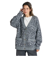 ロキシー（ROXY）SHAG HEART Vネックシャギーカーディガン RSR264018 LEO