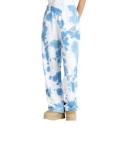 ロキシー（ROXY）STAY WILD PANTS レトロプリント裾2WAYスウェットパンツ RPT264035 NVY