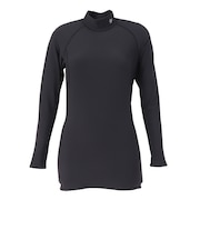 シースリーフィット(C3fit)コウデンシウォ-ムハイネックロングスリーブ GCW65302 BK