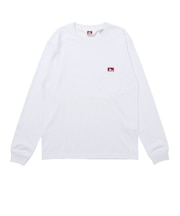ベンデイビス（BEN DAVIS）ポケット付きロンT 長袖Tシャツ 26780027-WHT
