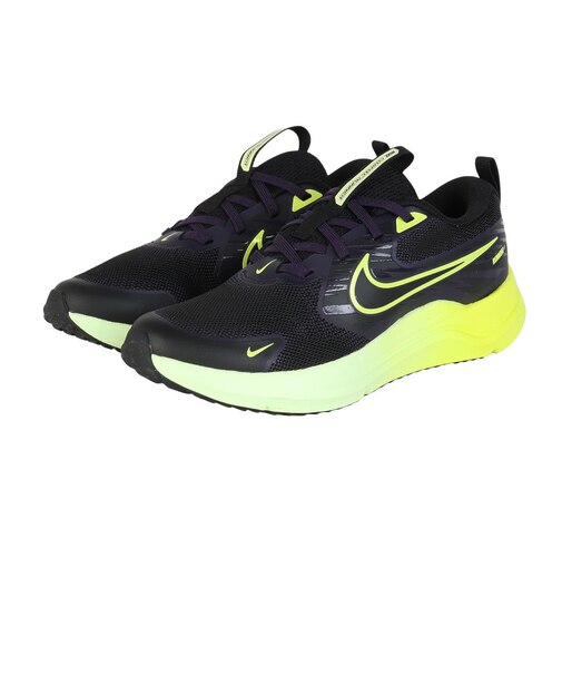 ナイキ（NIKE）ジュニアスポーツシューズ スニーカー コスミック ランナー LGT GS ブラック グリーン IU8571-032 スポーツ シューズ