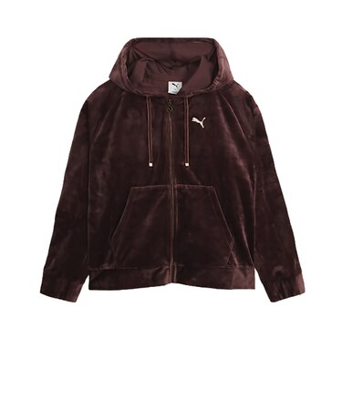 プーマ（PUMA）ESS エレベーテッド ベロア フルジップ フーディ 638513 91 ENJ