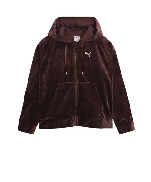 プーマ（PUMA）ESS エレベーテッド ベロア フルジップ フーディ 638513 91 ENJ