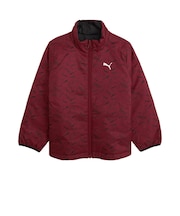プーマ(PUMA)ボーイズ ESS エレベーテッド リバーシブル パデッド 中綿 ジャケット 638445 01 BLK