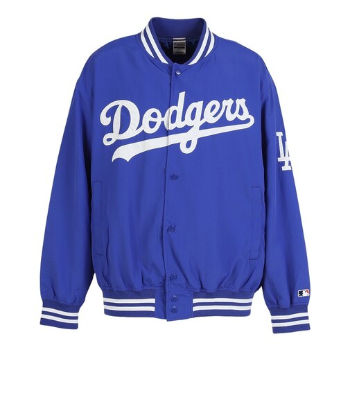 エムエルビー（MLB）野球ウェア ロサンゼルス・ドジャース Satin ジャケット ML2326FW0001-BLU-LD