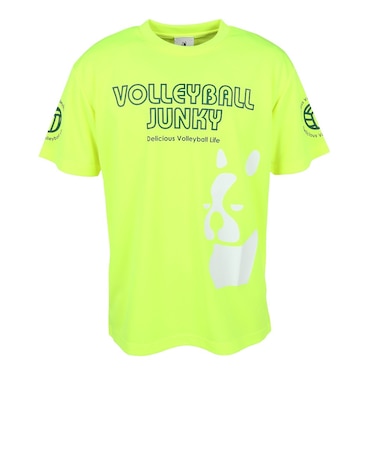サッカージャンキー（soccer junky）バレーボールウェア 半袖 アタックNo1 VJ16002-78 Dry TEE