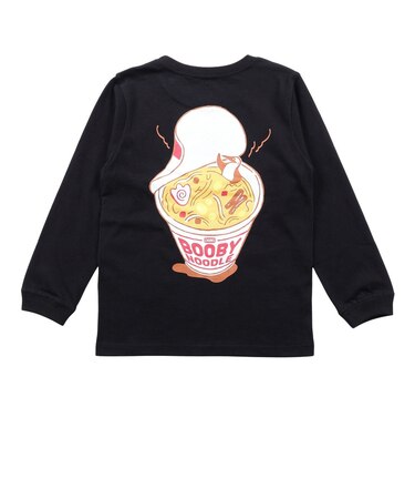チャムス（CHUMS）キッズ カップラーメン 長袖Tシャツ CH21-1483-K001