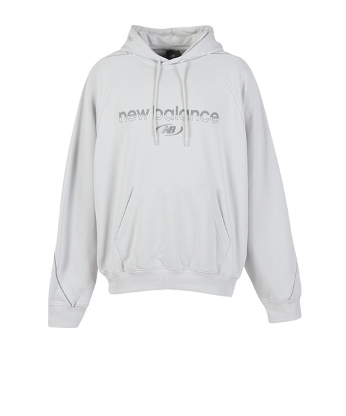 ニューバランス（new balance）Trackside スウェットフーディ(裏毛) MT62W318GYM