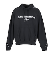 ニューバランス（new balance）Trackside スウェットフーディ(裏毛) MT62W318BK