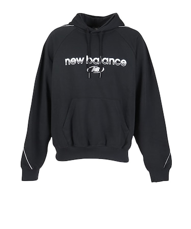ニューバランス（new balance）Trackside スウェットフーディ(裏毛) MT62W318BK