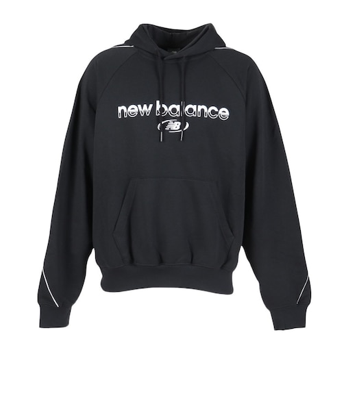 ニューバランス（new balance）Trackside スウェットフーディ(裏毛) MT62W318BK