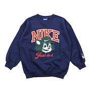 ナイキ（NIKE）ジュニア ガールズ スポーツウェア EMD オーバーサイズド フリース クルーネック スウェットシャツ IZ5840-410