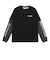 ベンデイビス（BEN DAVIS）フェイクレイヤード ロンT 長袖Tシャツ 26780031-BLK