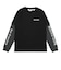 ベンデイビス（BEN DAVIS）フェイクレイヤード ロンT 長袖Tシャツ 26780031-BLK