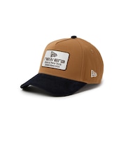 ニューエラ(NEW ERA)ジュニア キャップ Youth 9FORTY A-Frame Duck Canvas ウーブンパッチ ライトブロンズ ネイビーコー…
