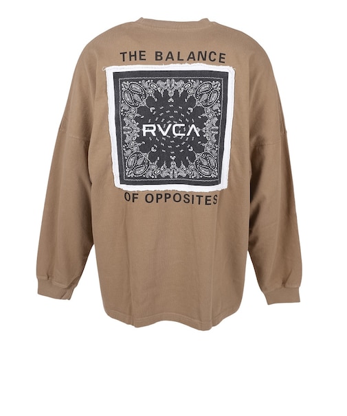ルーカ（RVCA）BANDANA BALANCE CRAST 長袖Tシャツ BG042052 COY