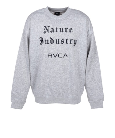 ルーカ（RVCA）NATURE INDUSTRY クルーネックトレーナー BG042016 HGR
