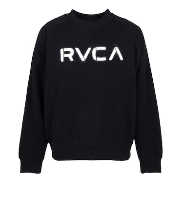 ルーカ（RVCA）STENCIL RVCA クルーネックトレーナー BG042017 BLK
