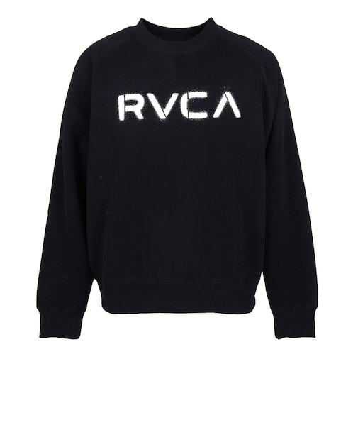 ルーカ（RVCA）STENCIL RVCA クルーネックトレーナー BG042017 BLK