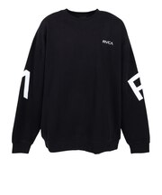 ルーカ（RVCA）BACK SIDE ARCH クルーネックトレーナー BG042013 BLK