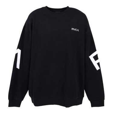 ルーカ（RVCA）BACK SIDE ARCH クルーネックトレーナー BG042013 BLK