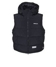 ルーカ(RVCA)BACK PATCH PUFFER ベスト BG042751 BLK