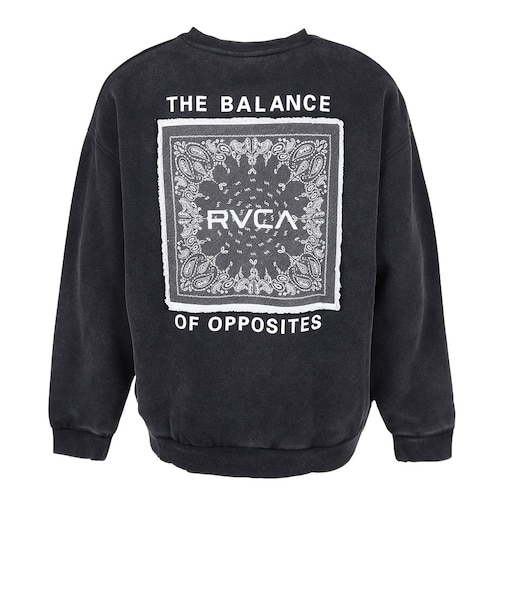 ルーカ（RVCA）BANDANA BALANCE CRAST クルーネックトレーナー BG042015 KVCW
